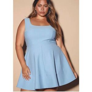 NWT Lulu’s Sleeveless Tank Style Fit and Flare Dress Plus 2x